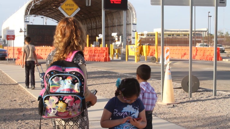 kids living in the border