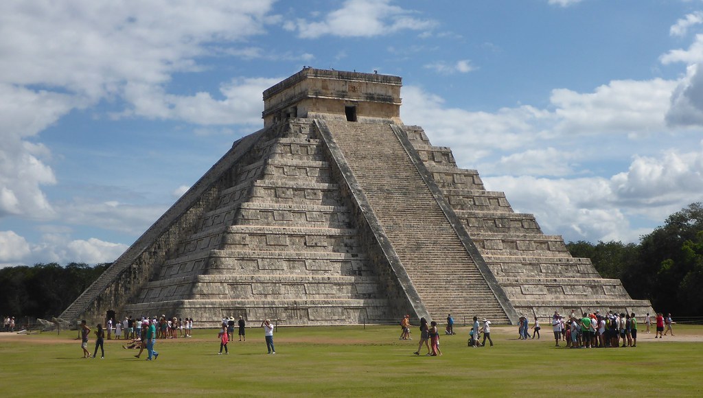 Image: Arch_Sam, BY 2.0 (via Openverse). Chichén Itzá Gears Up for Fall Equinox Serpent Show