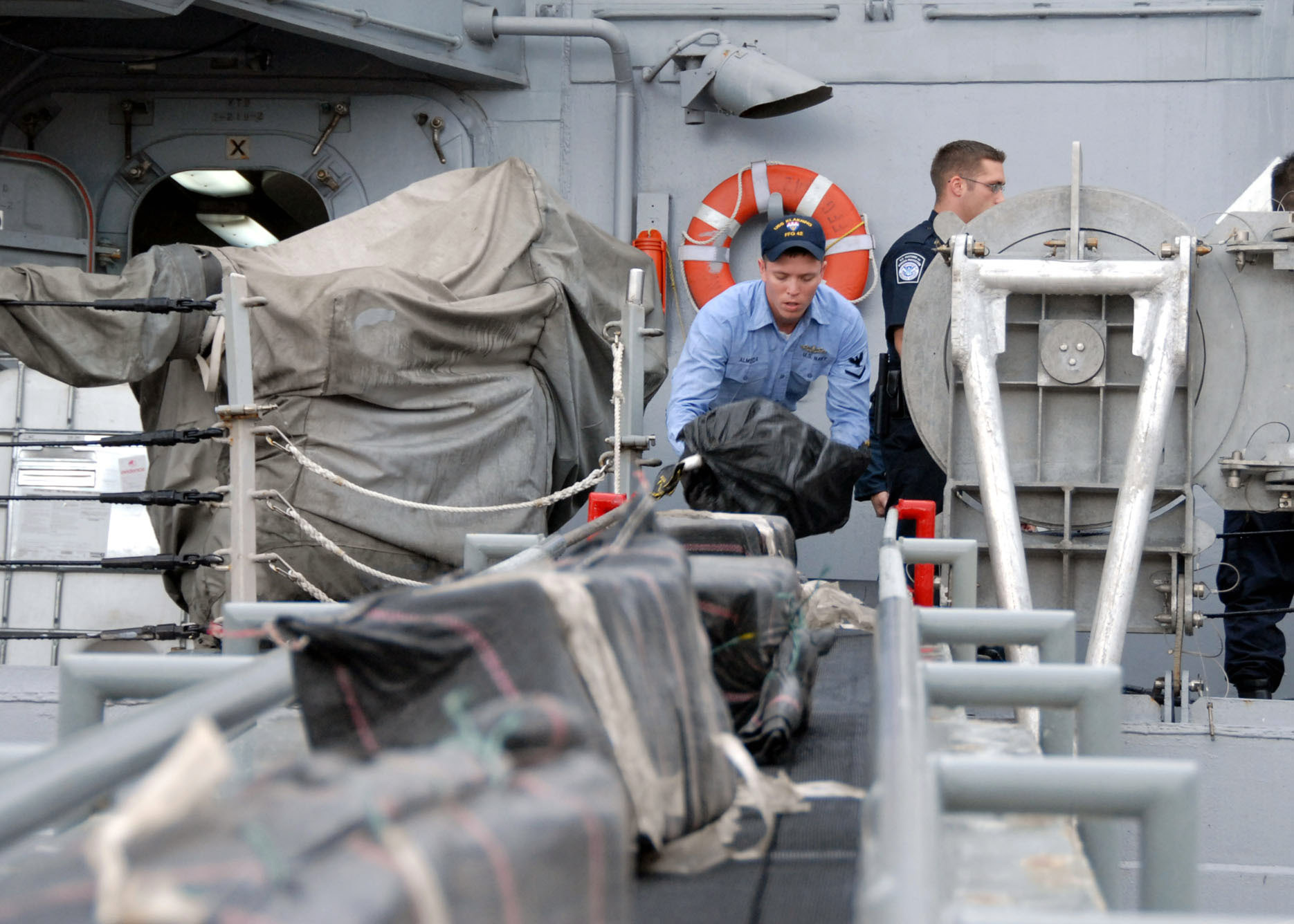Image: U.S. Navy photo by Lt. Cmdr. Jon Spiers. Sheinbaum: DEA Corruption Cases Show US Must Do More